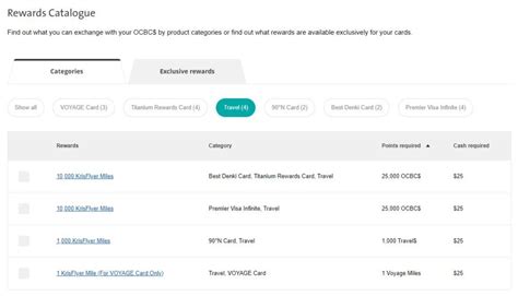 ocbc points to miles.